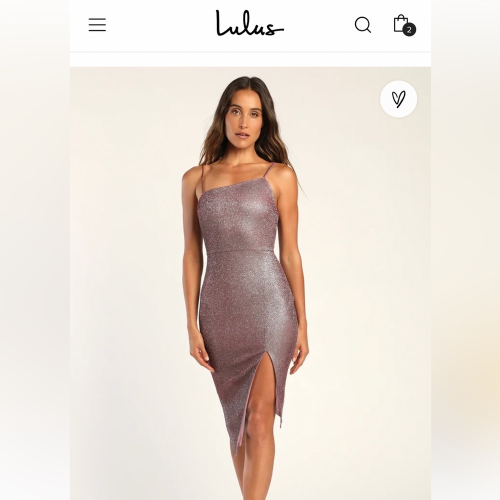 Lulus Mauve Mini Dress